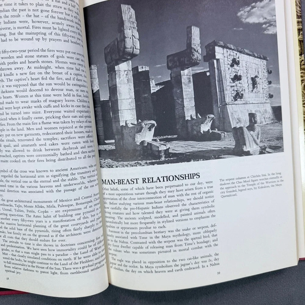 Irene Nicholson Mexican and Central American Mythology Hardcover 1973 History